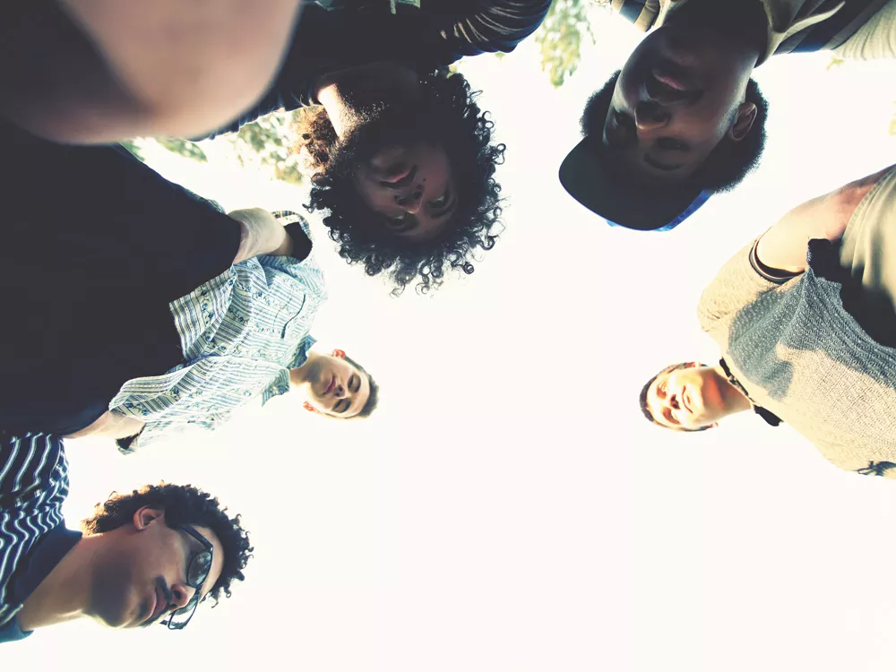 Lilac Linguistics (clockwise from bottom left): Roman Keyes, Corban Couey, Milton Armstrong, Isaiah Armstrong, Kyle Luders. - YOUNG KWAK