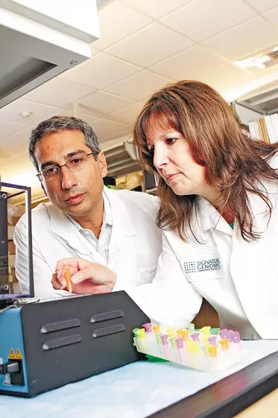 Lisa Shaffer and Bassem Bejjani brought their innovative way of looking deep inside human genes to Spokane; now they have a staff of more than 100 and test for developmental disabilities all over the world. - YOUNG KWAK