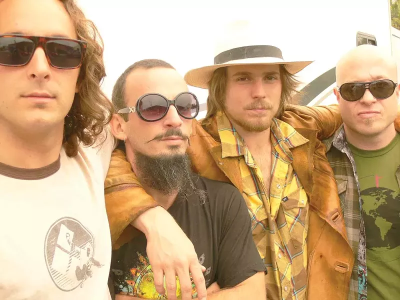 Lukas Nelson (second from right): Not just Willie Nelson’s son.