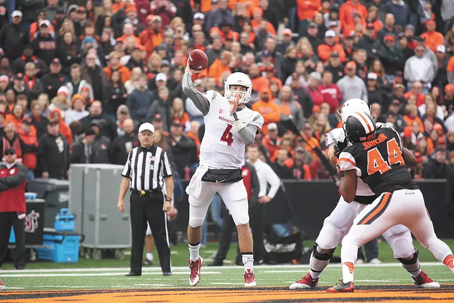 Luke Falk's first career start brought the Cougars a win over Oregon State.