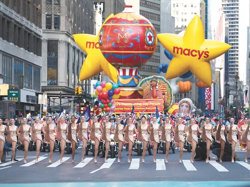 Macy\'s Thanksgiving Day Parade starts at 9am.