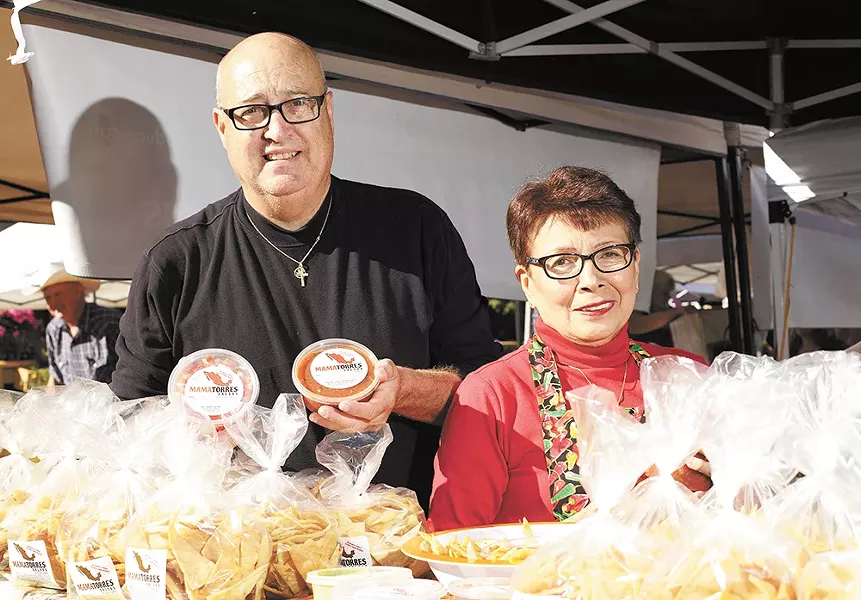 Mama Torres Salsa co-owners Fred, left, and Gilda Meyer. - YOUNG KWAK