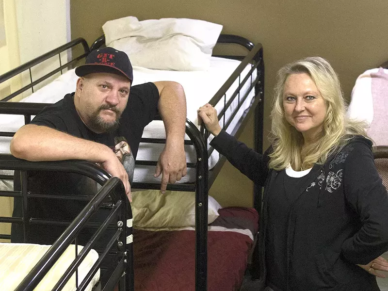 Marty and Julie McKinney are holding an open house at their shelter on Saturday. - SAMUEL SARGEANT