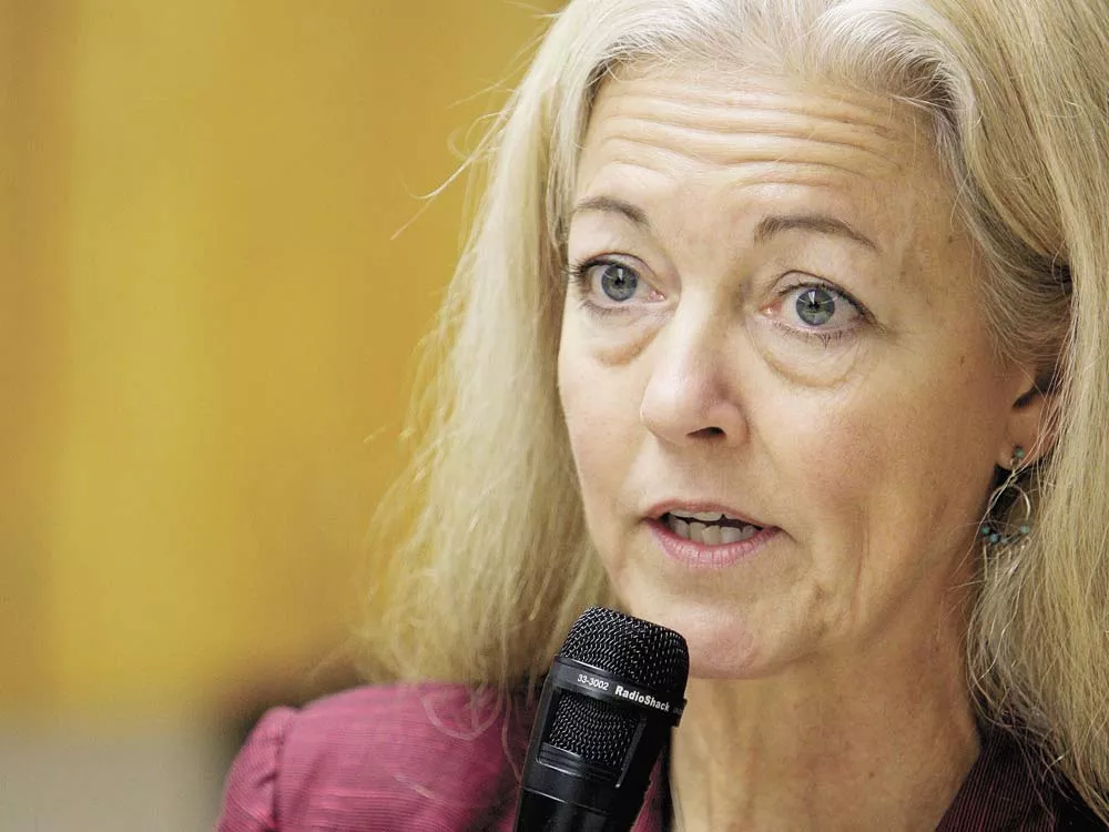 Mary Verner wants more transparency at the police department but worries that the union will sue the city. - YOUNG KWAK