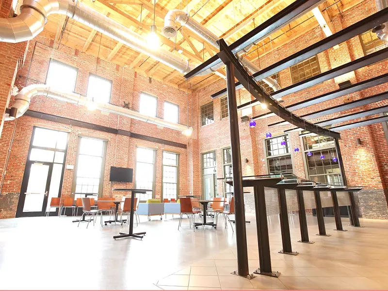 McKinstry renovated the SIERR building, making part of it an innovation campus. - YOUNG KWAK