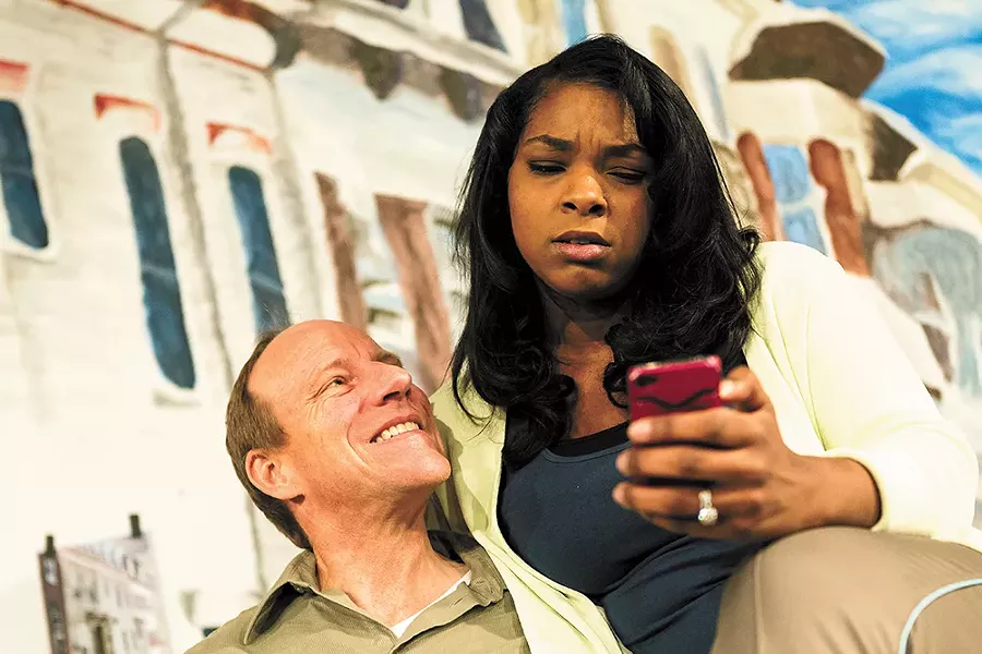 Michael Patten and Kaila Towers in Good People. - STEPHEN SCHLANGE