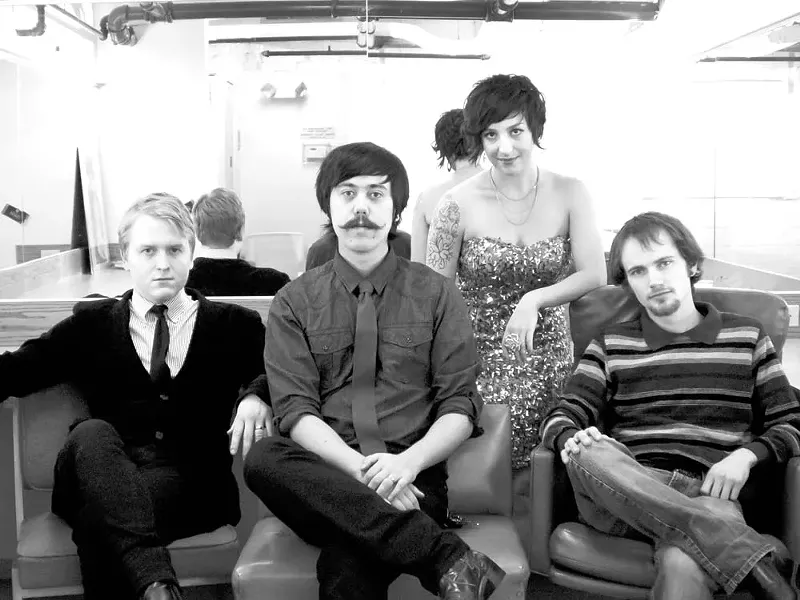 Mon Cheri (from left): Patrick McHenry, Brandon Vasquez, Caroline Francis, Kurt Olson