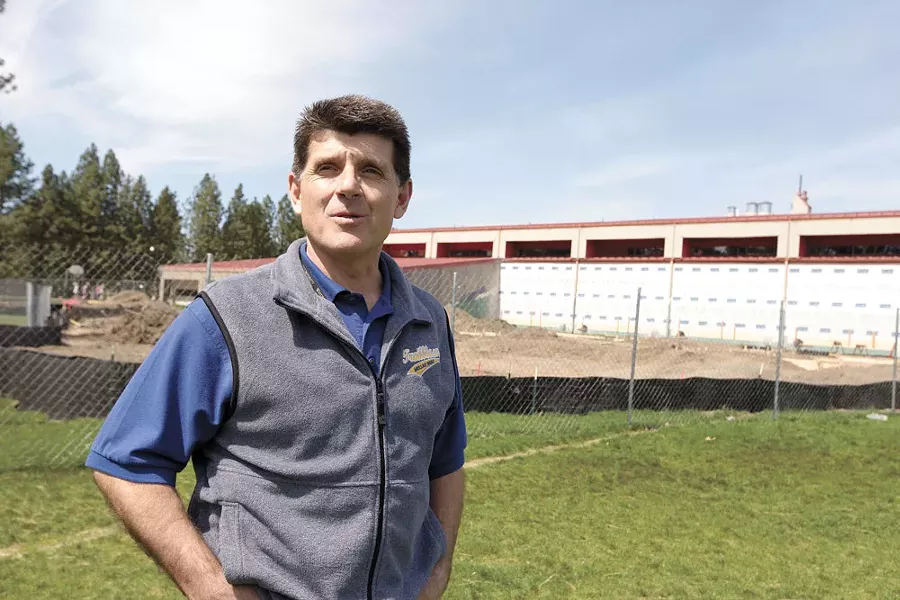 Mullan Road Elementary School Principal Mike McGinnis says that after construction is complete, the school still will be completely full. - YOUNG KWAK