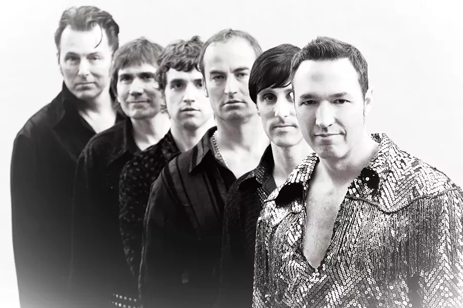 Next week, Super Diamond plays Spokane for the first time in its two decades as a band. Spokane's Vince Littleton is second from left.