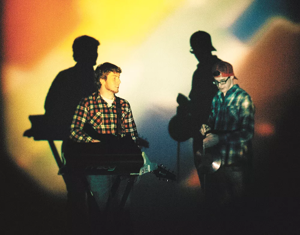 Nick Palmieri, left, and Bradley Spracklin bring a human element to their math-rock sound. - KRISTEN BLACK