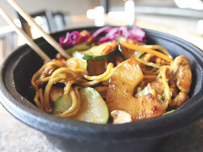Noodle Works\' chicken noodle bowl. - JOE KONEK
