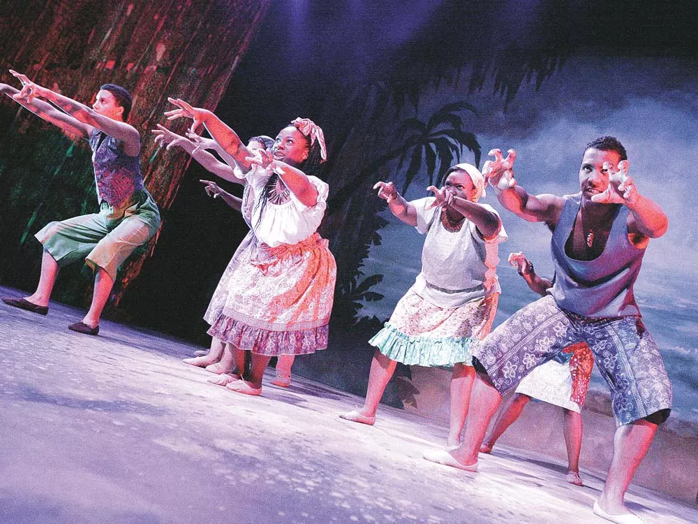 Once on This Island offers Caribbean nights, soaring ballads and a pair of star-crossed lovers. - YOUNG KWAK