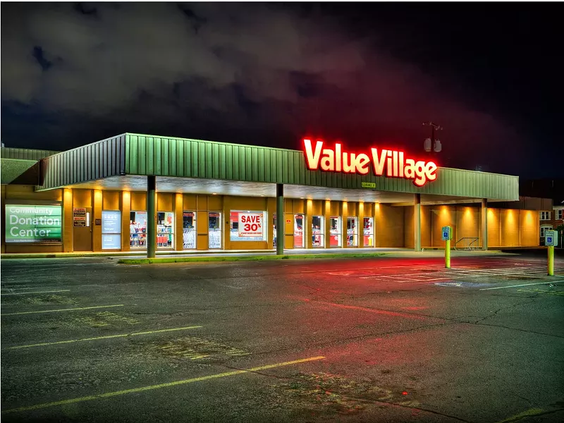 One of Frank Knapp's night shots of urban Spokane.