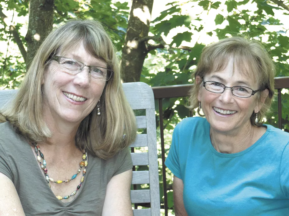 P4P founders Sandy Ivers and Stacey Mainer work to better the lives of women and children in Kopanga, Kenya.