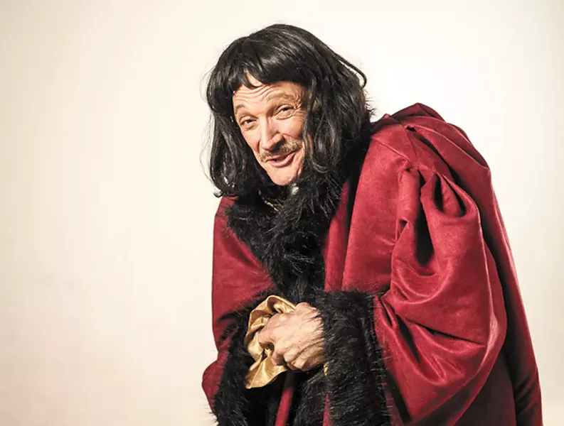 Patrick Treadway as John Barrymore. - HAMILTON STUDIOS