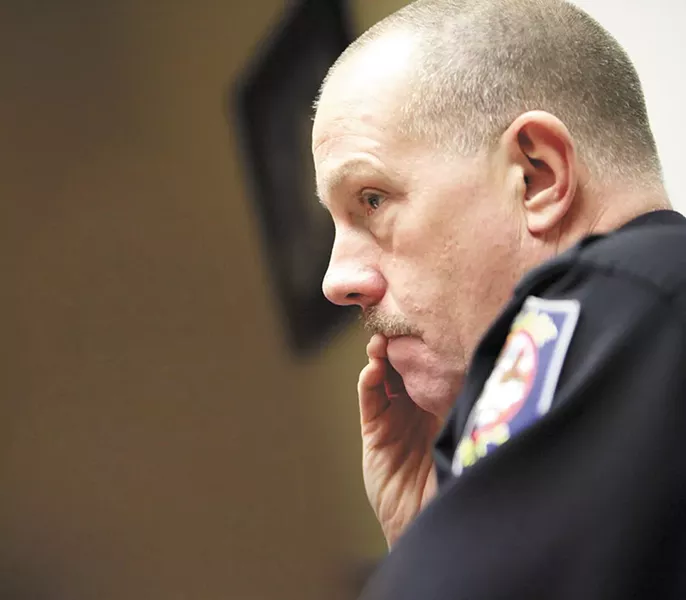Police Chief Frank Straub: "Force is never going to go away from what we do for a living." - YOUNG KWAK