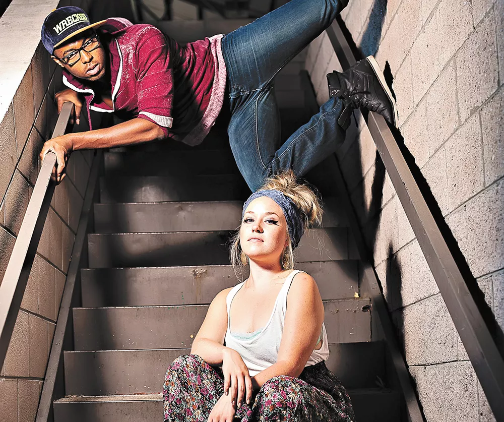 Pop/hip-hop group dnk.'s moniker is a combination of its two leads David Davis and Kayla Erb's names.