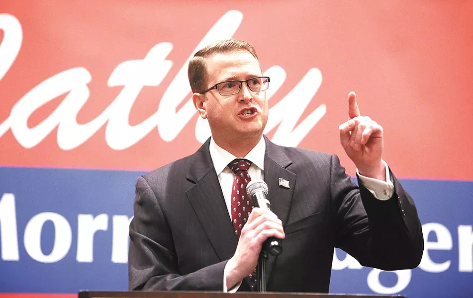 Rep. Matt Shea is sponsoring a bill to repeal I-594.