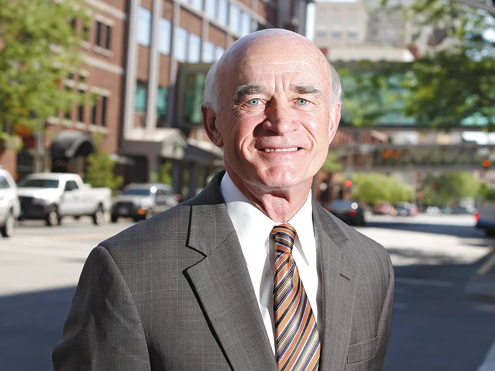 Rich Hadley of Greater Spokane Inc. says his agency would need more funding if it was expected to focus on retail. - YOUNG KWAK