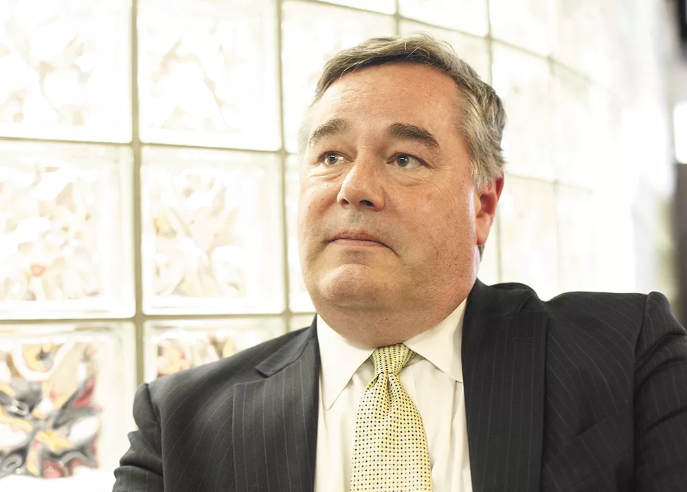 Scott Chesney now works at Columbia International Finance, a Spokane startup aiming to attract foreign investors for big developments. - YOUNG KWAK