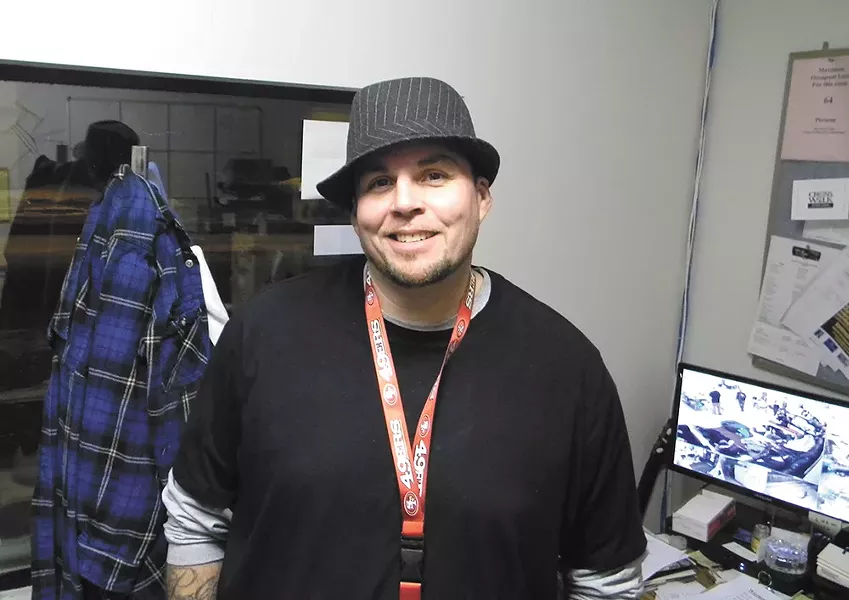 Scott Parker, the shelter's manager. - JAKE THOMAS