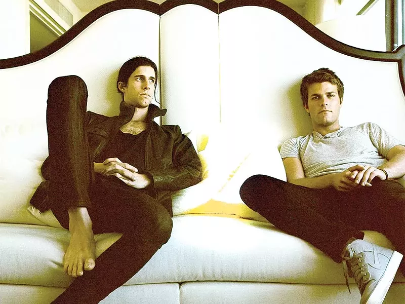 Sean Foreman (right) and Nathaniel Motte are 3OH!3.