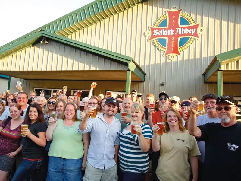 Selkirk Abbey Brewing Company celebrates in style.