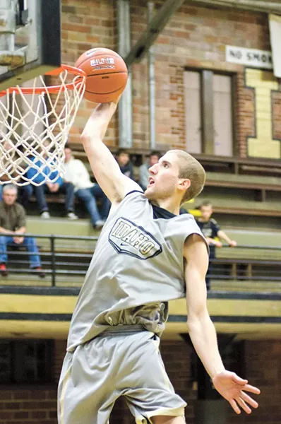 Senior forward Stephen Madison.