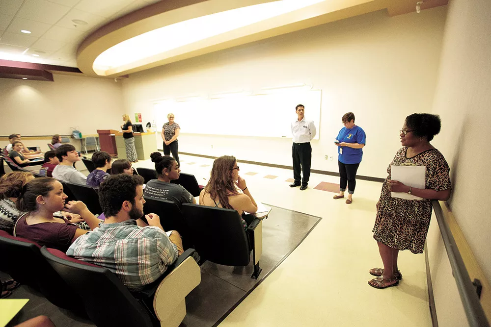 SFCC counselors discuss the resources available to help incoming students prepare for college. - YOUNG KWAK