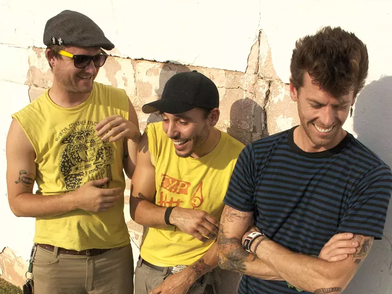 Singer Devin Peralta (right) and Cobra Skulls