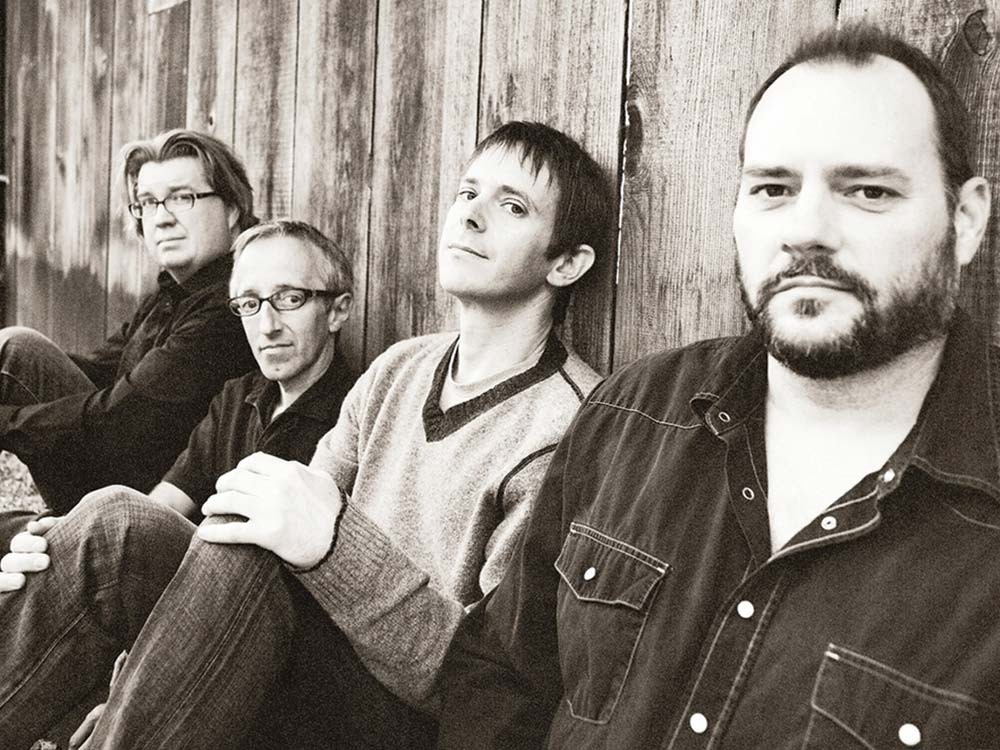 Singer Glen Phillips (second from right) and Toad the Wet Sprocket