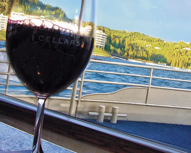 Sip regional wines and beers with a view of the lake. - CARRIE SCOZZARO
