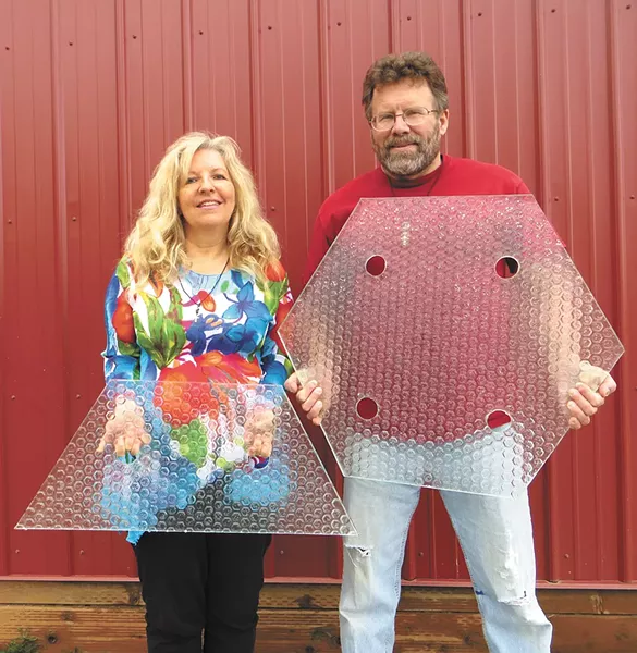 Solar Roadways co-founders Julie and Scott Brusaw