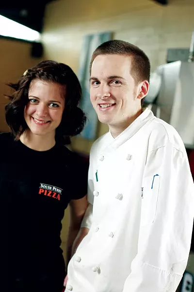 South Perry Pizza owners Krista Kautzmann and Chef Chris Dietz