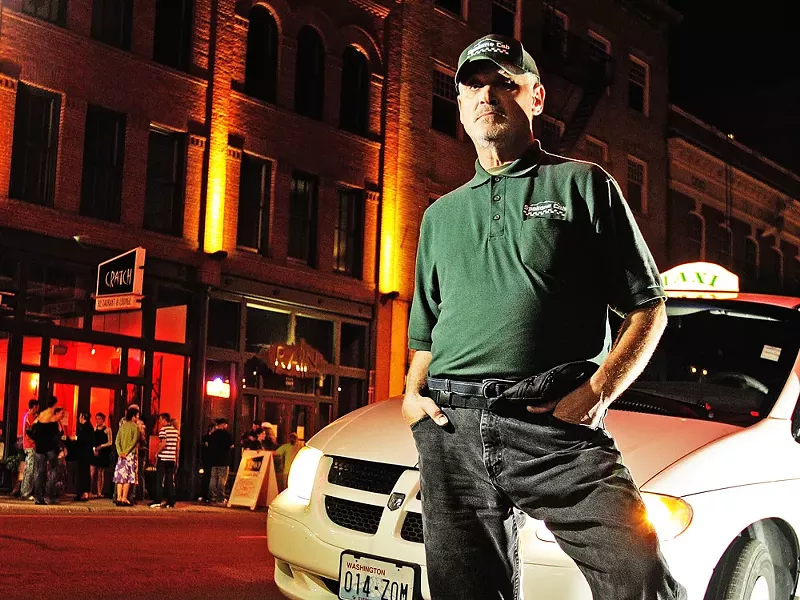 Spokane Cab driver Chris Anstine - YOUNG KWAK