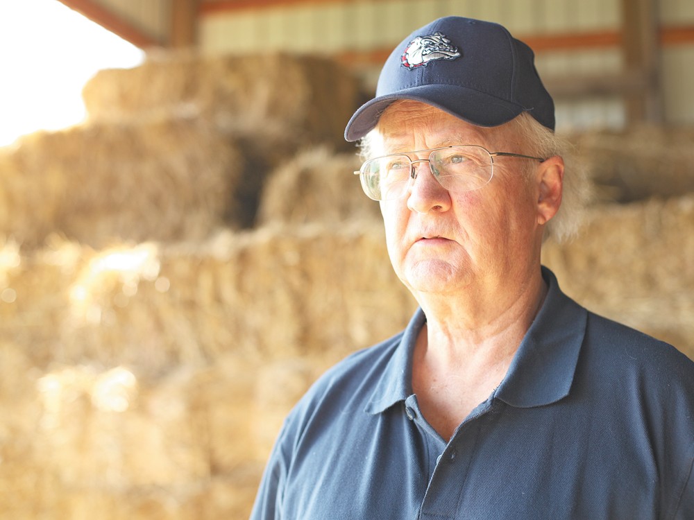 Stan Peterson has been unable to farm his 120 acres in north Spokane County since an injury at a city golf ourse in 2007. - YOUNG KWAK