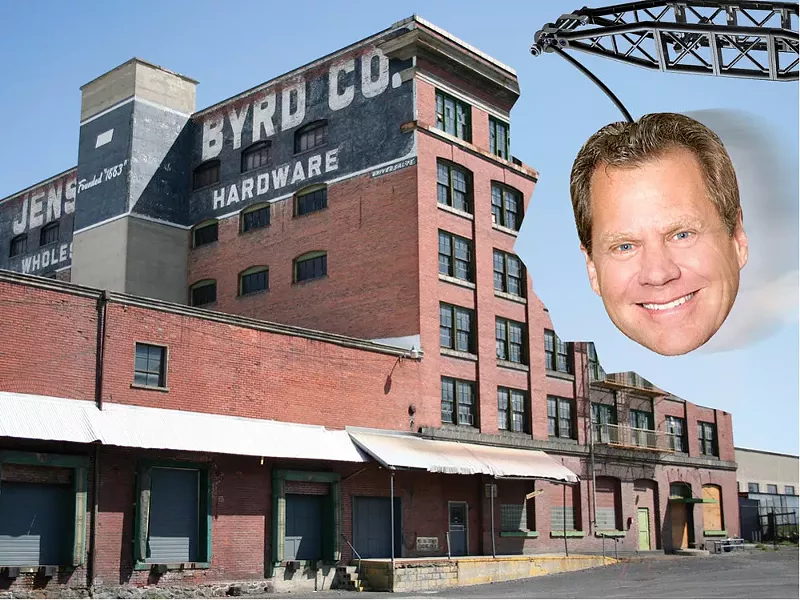 Steve Salvatori was the crucial vote deciding the building\'s fate - CHRIS BOVEY ILLUSTRATION
