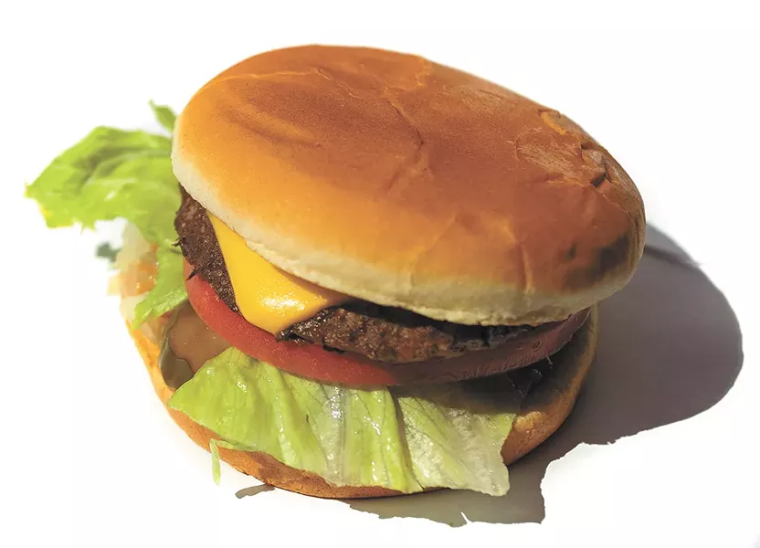 Stop N Go's cheeseburger — a drive-in delight. - MATT WEIGAND