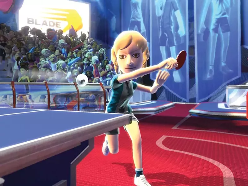 Table tennis never looked so neat or felt so sloppy.