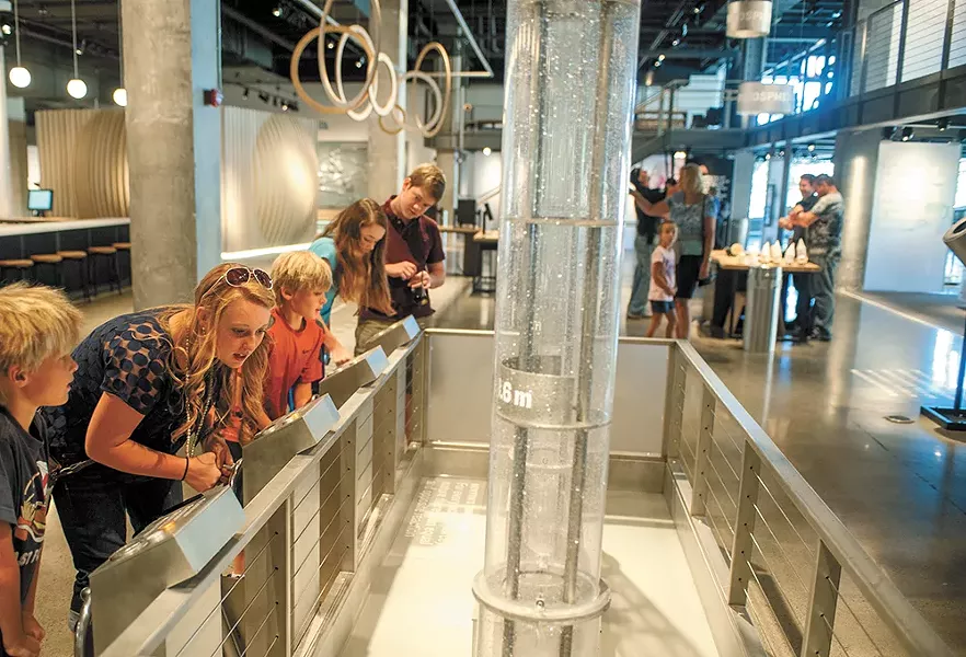 Take the whole family to Mobius Science Center.