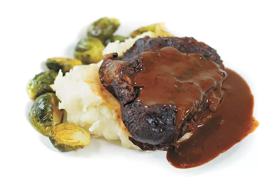The beef cheek bourguignon from Central Food. - YOUNG KWAK
