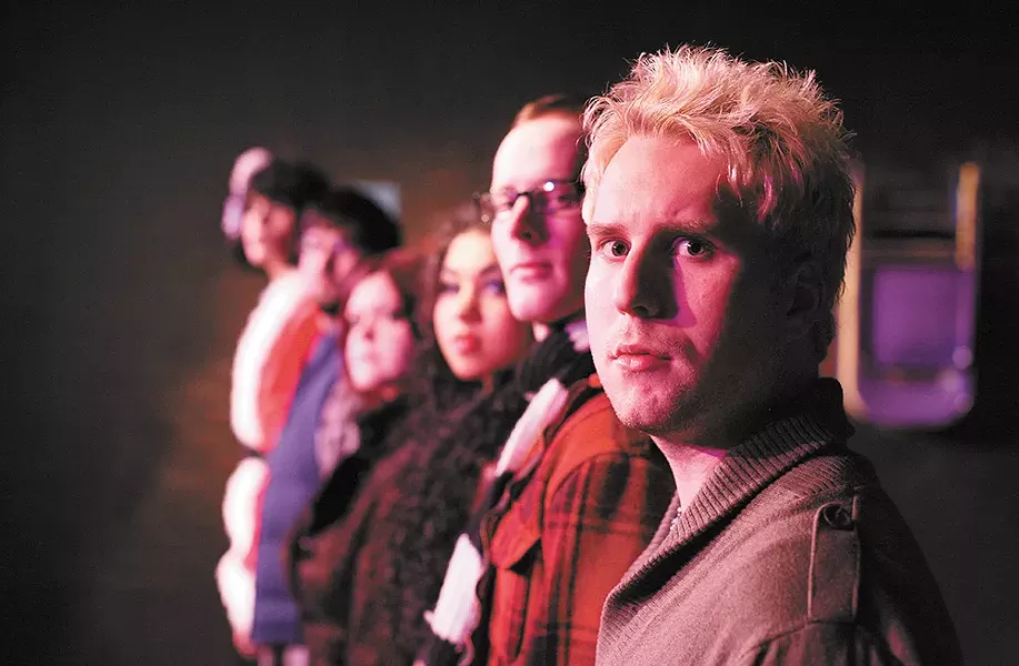 The cast of Lake City Playhouse's 2011 production of Rent. - YOUNG KWAK