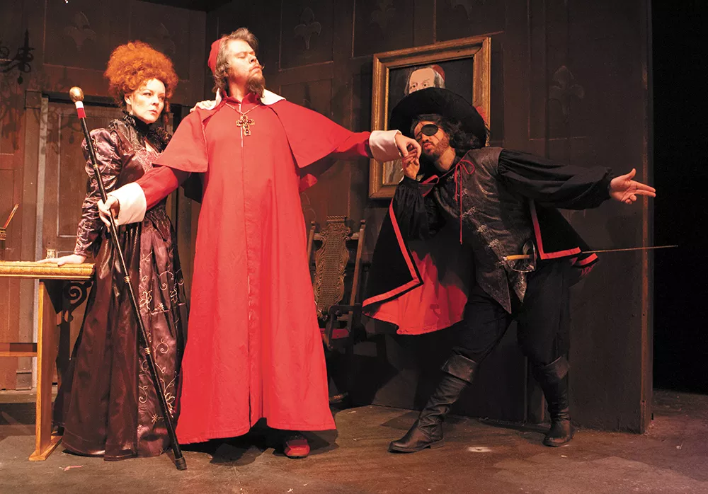 The Civic's production of Three Musketeers features all the intensity of the theater's take on Treasure Island last year. - MEGHAN KIRK