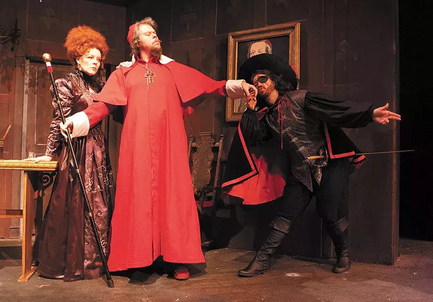 The Civic's production of Three Musketeers features all the intensity of the theater's take on Treasure Island last year. - MEGHAN KIRK