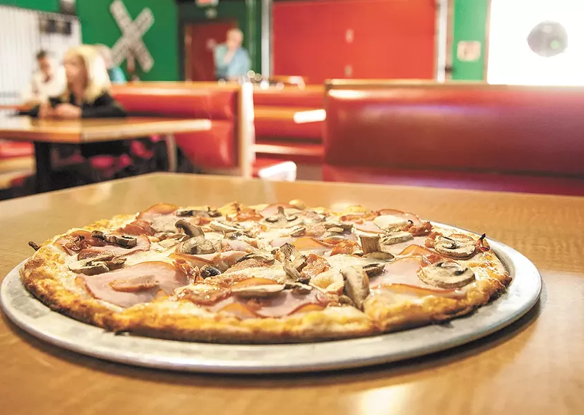 The Conductor served fresh at Station House Pizza in Hillyard. - ASHLEY TOMLINSON