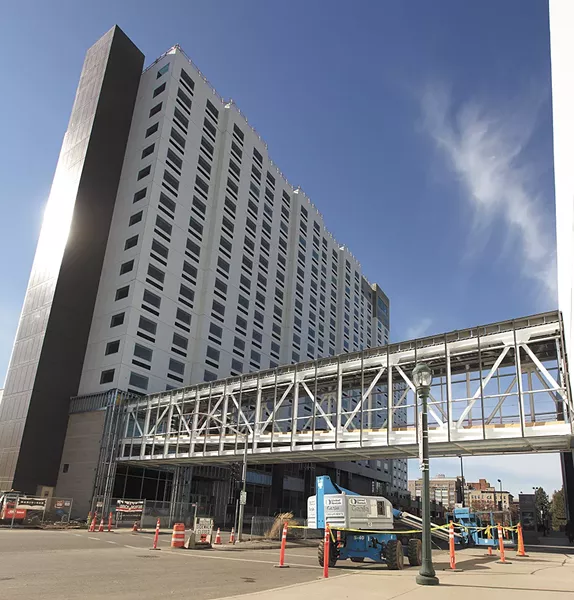 The Davenport Grand Hotel is scheduled to open in June. - YOUNG KWAK