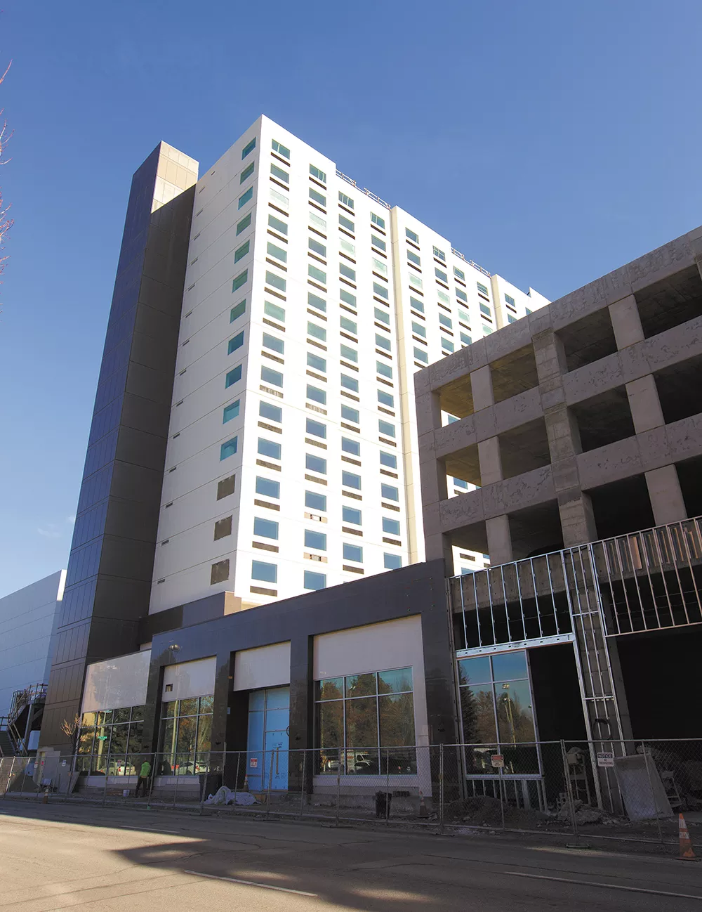 The Davenport Grand Hotel is set to open next month. The hotel's owner wants the city to pay for certain cleanup as promised.