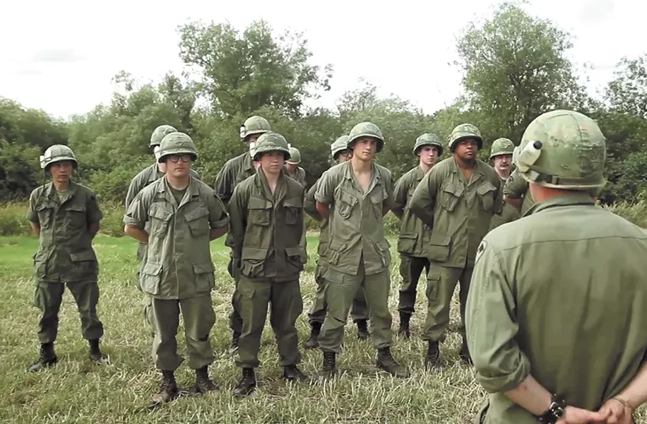 The fake Army unit followed throughout In Country.