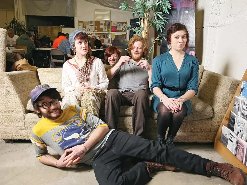 The Get the F--- Up Crew at Merlyn\'s - YOUNG KWAK PHOTO