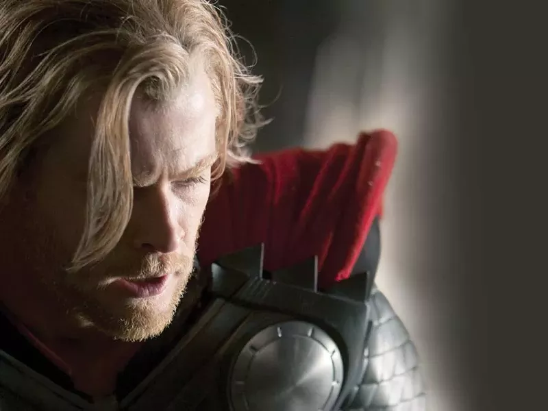 The god of thunder: fun to watch and easy on the eyes.